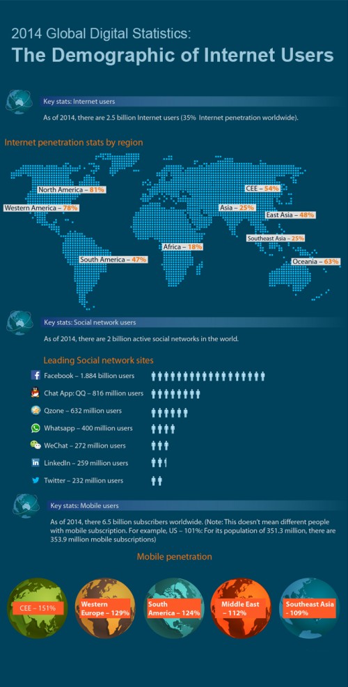 The Demographic of Internet Users