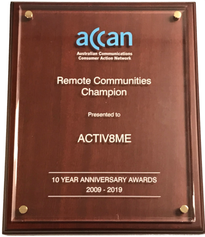 ACCAN - Remote Communities Champion