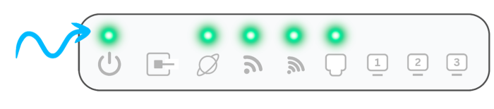 Lights on the vx230