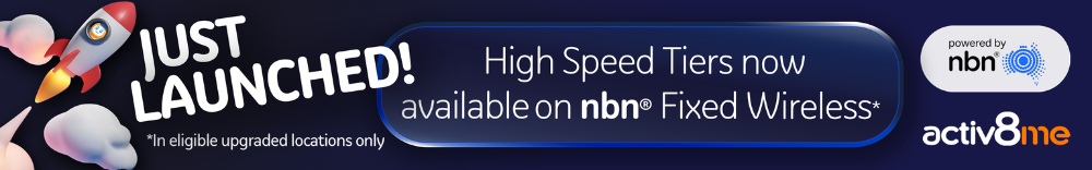 Activ8me Fixed Wireless High-Speed Tiers